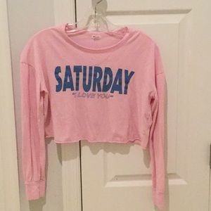 Garage xs crop top